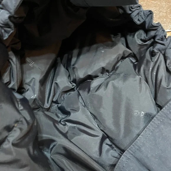 Timberland Weathergear hooded dark navy blue size Medium puffer jacket - Picture 6 of 8